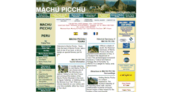 Desktop Screenshot of enjoy-machu-picchu.com