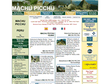 Tablet Screenshot of enjoy-machu-picchu.com